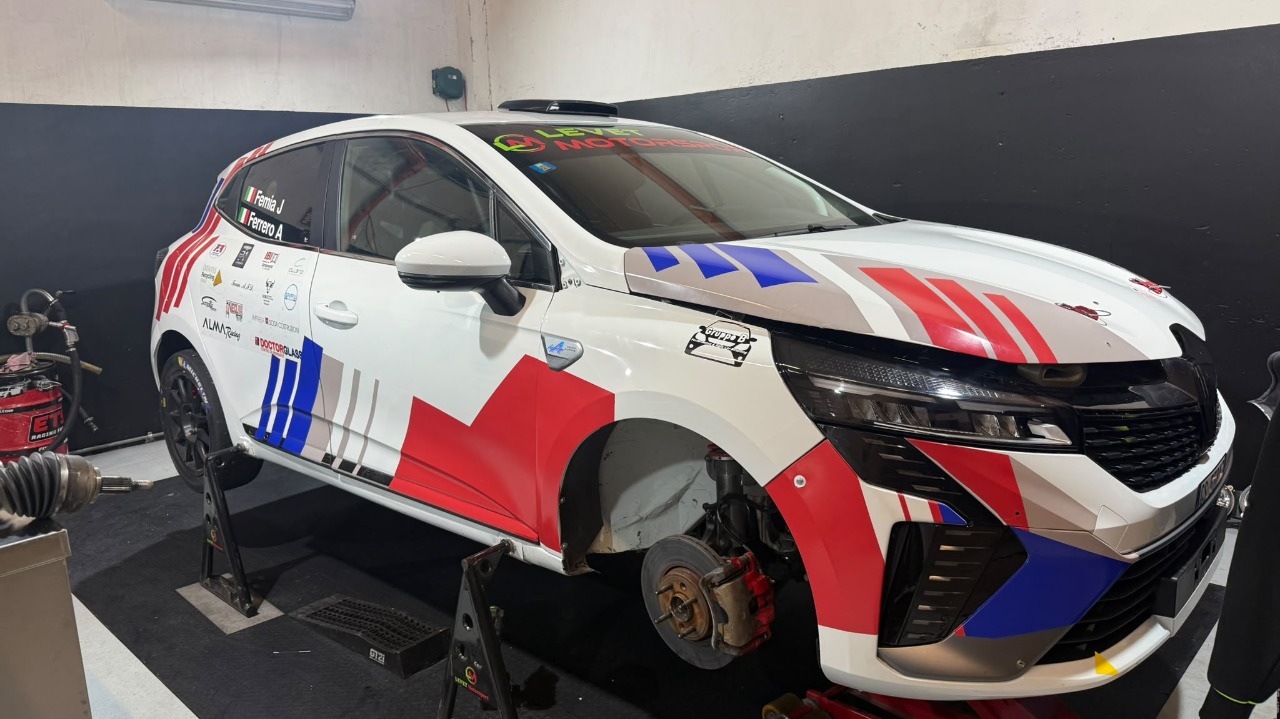 Andrea Ferrero e Jessica Femia, esordio assoluto insieme sulle strade del Rally delle Palme