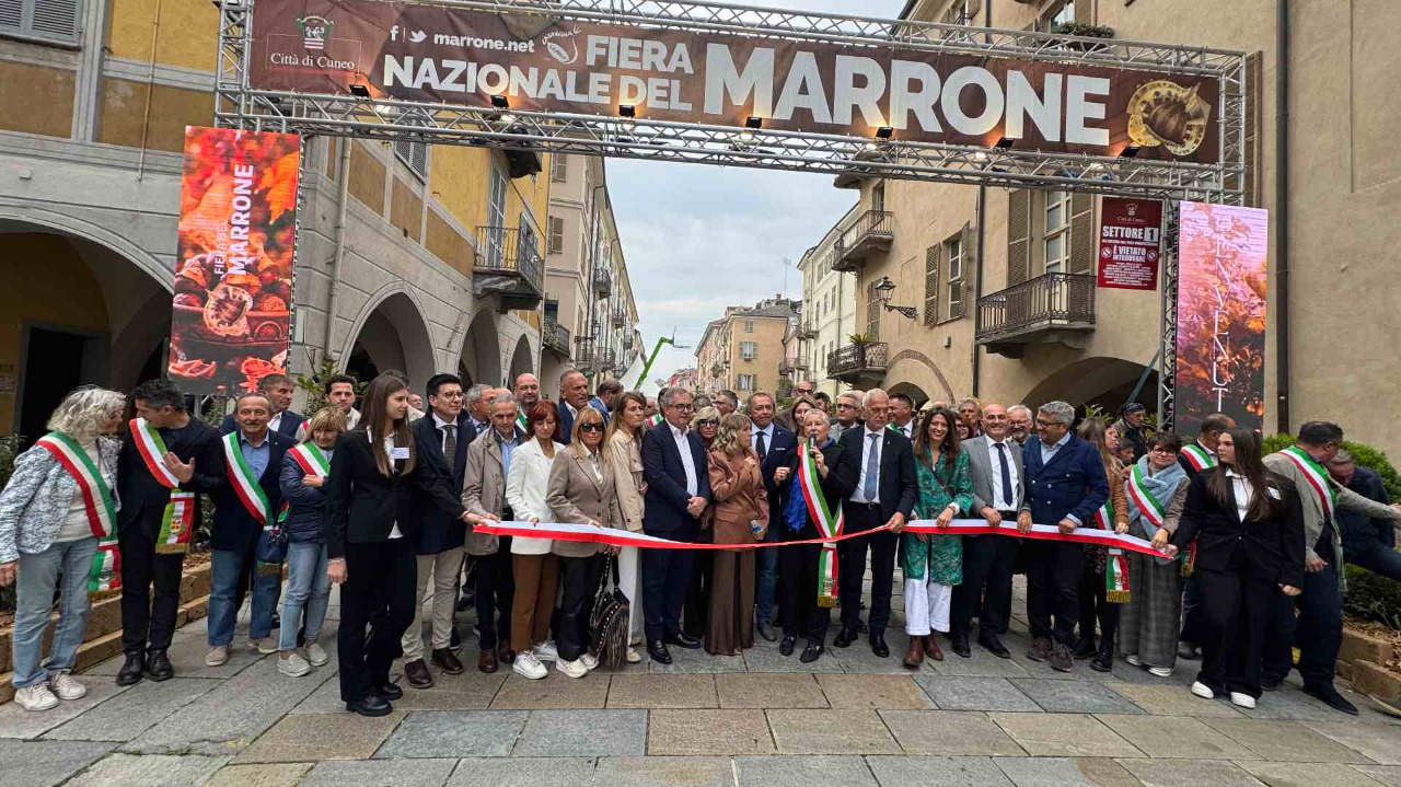 Al via la 27ª edizione della Fiera nazionale del Marrone a Cuneo