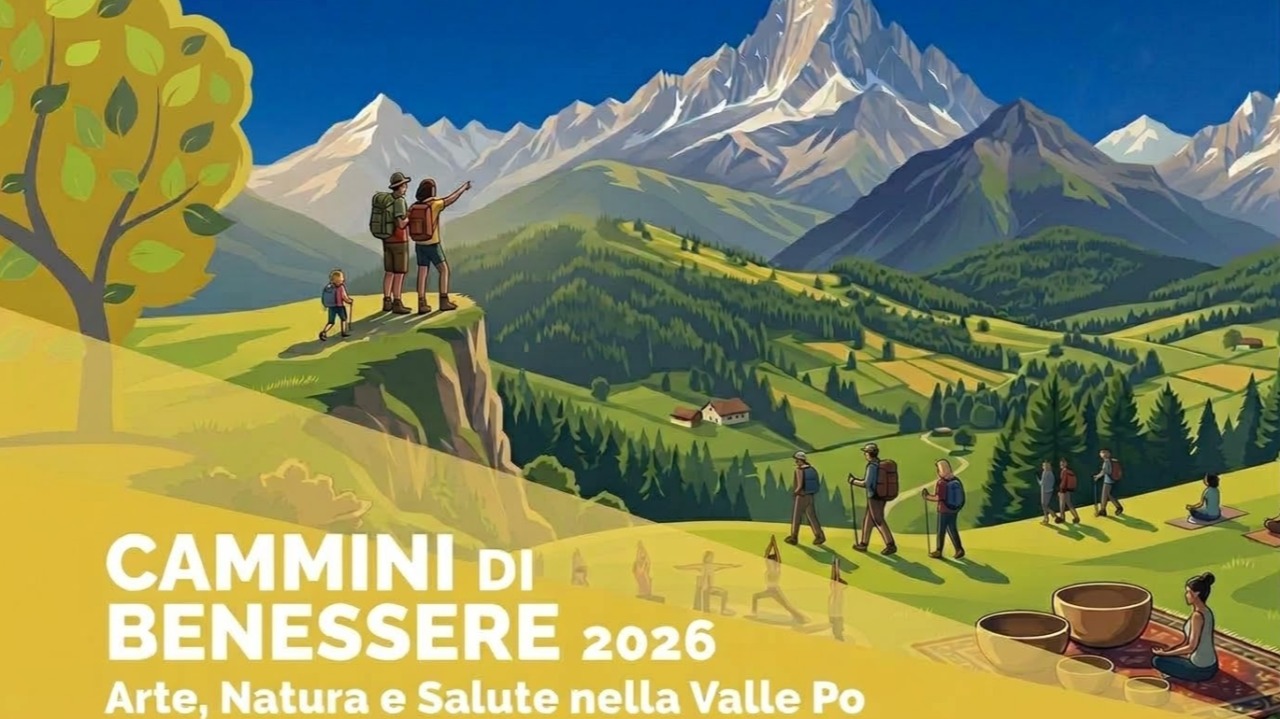 Cammini di benessere a Revello fra trekking, yoga e meditazione