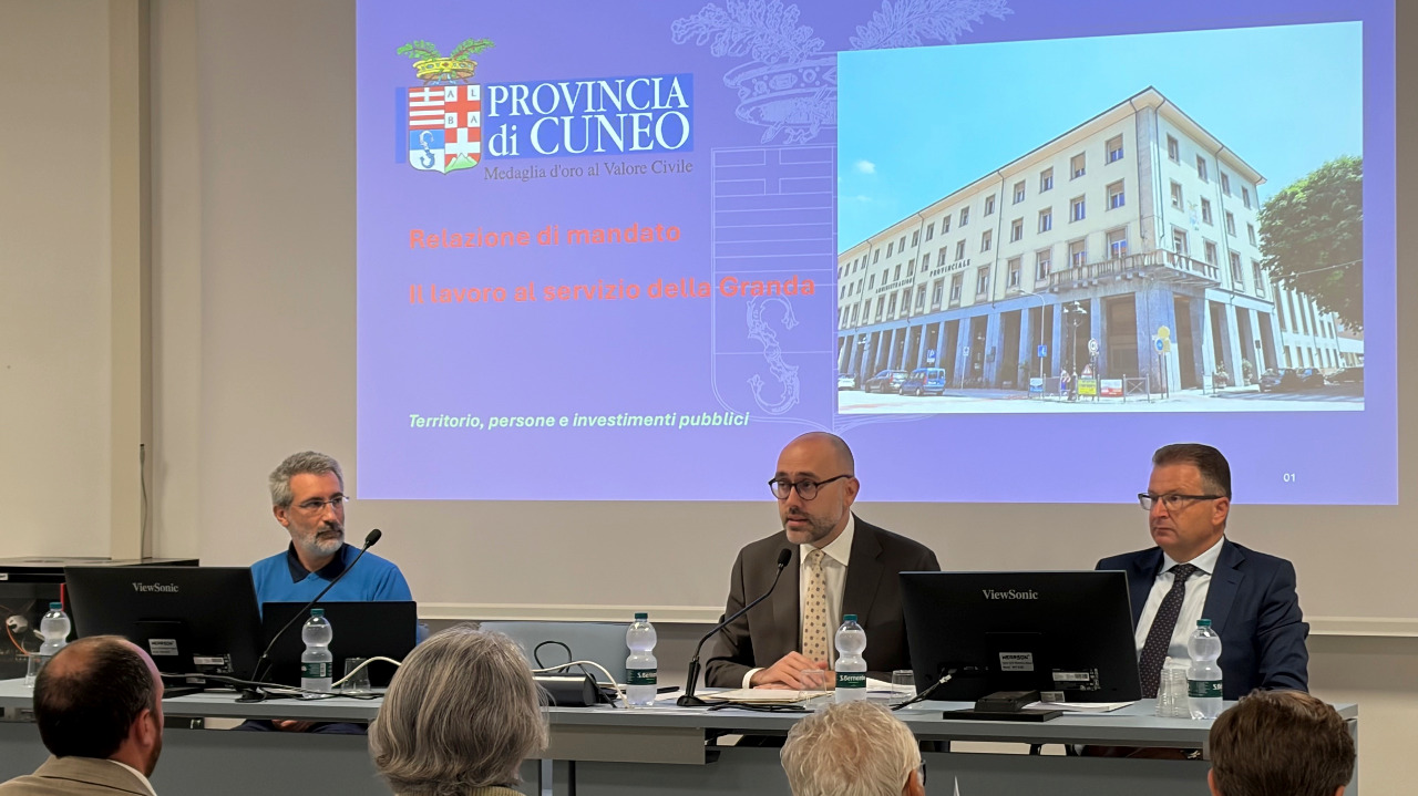 Provincia, bilancio di fine mandato per Luca Robaldo che punta al bis