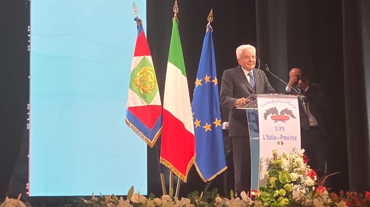 Il Presidente Mattarella a Imperia per l'Assemblea annuale delle Province italiane