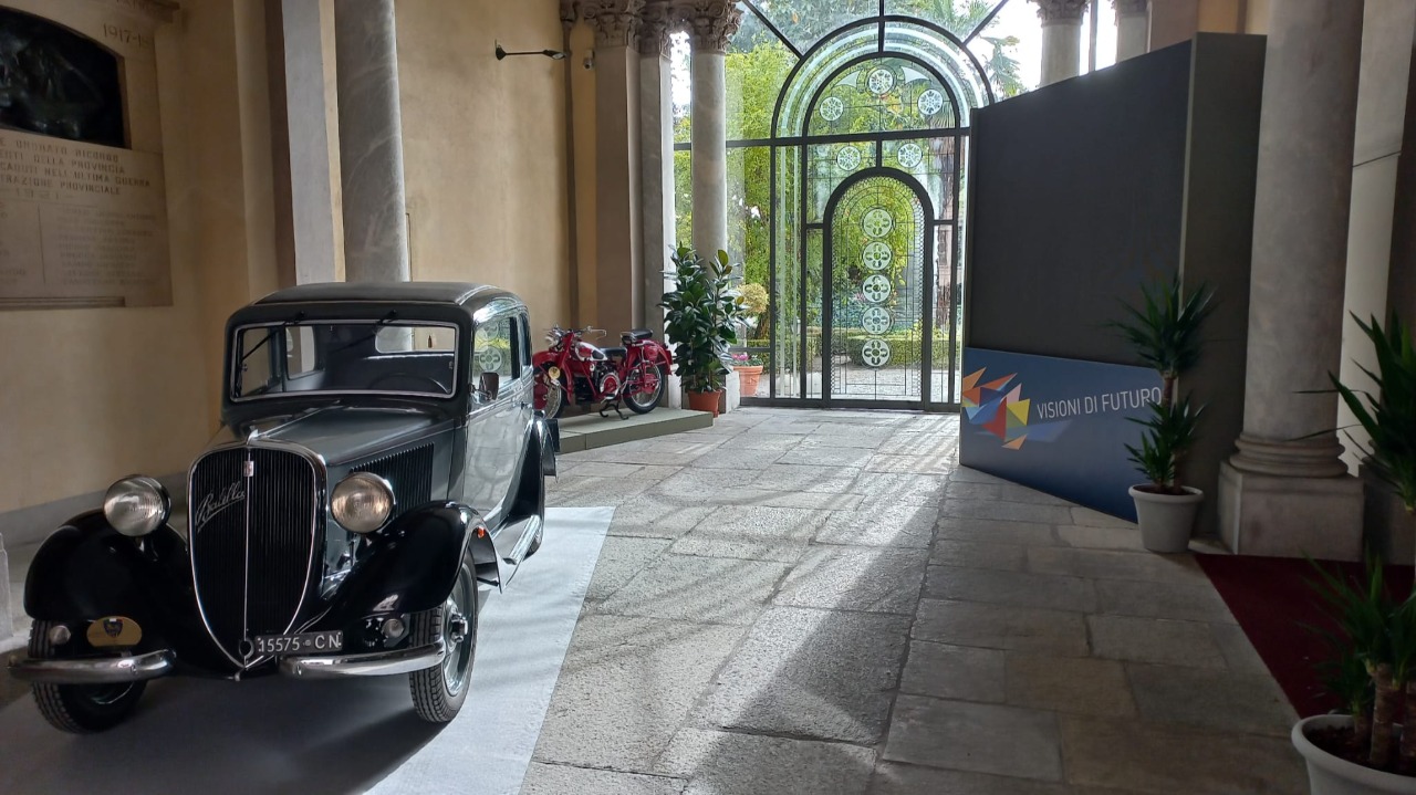 In Prefettura esposta la Fiat Balilla del bovesano Adriano Baudino