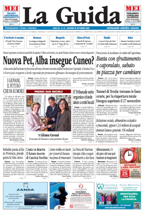 La Guida - 49 - Giovedì, 22 ottobre 2026