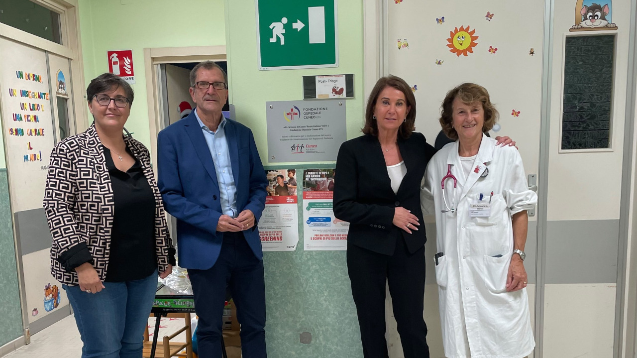 All'ospedale di Cuneo l'accoglienza cura