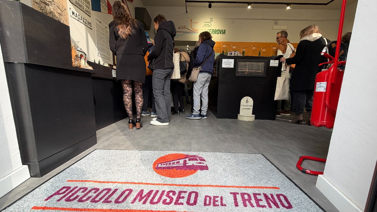 Riaperto dopo sei anni il "Piccolo Museo del Treno" di Robilante